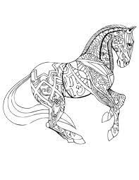 Free printable horse coloring pages for adults and teens. Pin On Animal Coloring Pages