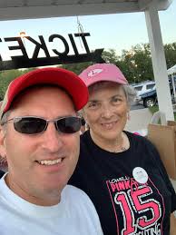 Today at the Commanders vs. Lions game, even though Detroit blew us out  44-22, Cookie had a chance to hang out with her three college friends