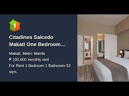 Maybe you would like to learn more about one of these? Citadines Salcedo Makati One Bedroom Apartment For Rent Youtube