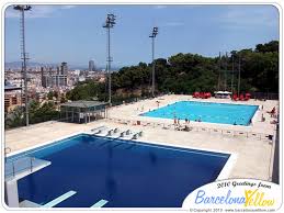 Over 500000 posters & arts prints. Barcelona 2021 Olympic Diving Swimming Pool Montjuic