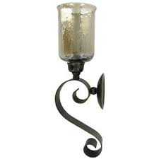 Disney princess home wall decor metal tin letter 10x5 hobby lobby s snow white. Small Iron Scroll Sconce With Amber Hurricane Shop Hobby Lobby Sconces Candle Wall Sconces Wall Sconce Hallway