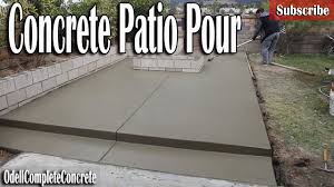 Midwest outdoor living in a bird lover's backyard. How To Pour A Concrete Patio With A Fire Pit And Retaining Wall Youtube