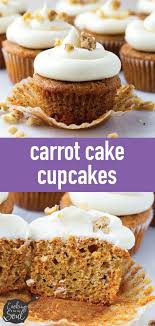 Carrot Cake Cupcakes Recipe Carrot Cake Cupcakes Cupcake Recipes Carrot Cupcake Recipe