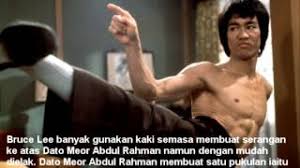 He was also the person behind the pertubuhan silat gayong malaysia. Bruce Lee Dan Silat Dato Meor Abdul Rahman Youtube