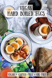 Good Morning Vegan Hard Boiled Eggs Very Vegan Val Recipe Vegetarian Breakfast Recipes Boiled Egg Recipes Vegan Dishes
