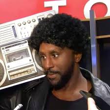 Patrick Patterson does interview in Halloween costume (Video)