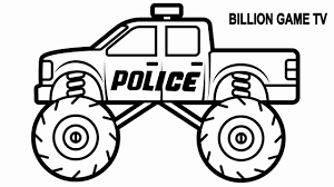 Guess the monster truck game! Monster Truck Coloring Pages For Toddlers Automotive News