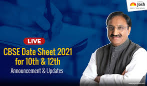The direct link to download cbse board exam schedule provided here. Date Sheet Of Cbse 12th 10th Board Exams 2021 May 4 To June 10 Important Cbse Board Exam Dates Officially Announced