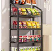 Amazon.com: Convenience Store Shelves With Wheel, 3/ 4/ 5 ...