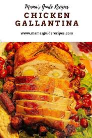 Chicken Gallantina Rellenong Manok Relyenong Manok Recipes Chicken Recipes Chicken