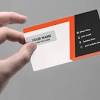 There's also a template for business card with no logo, for personal or professional use. 3
