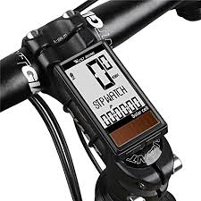Lixada Fahrradcomputer Kabellos Solarzelle 5 Sprachen Drahtlose Auto Ein Aus Wasserdichte Hintergrundbeleuchtung Radfahren Kilometerzahler Amazon De Sport Freizeit