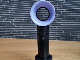 It could use a more powerful fan blade inside, but it looks really awesome. Bladeless Personal Fan Stacksocial