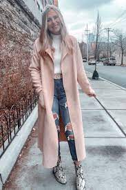 26 Coat From Shein Winter Coat Outfits Tan Coat Outfit Trench Coat Outfit Winter