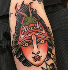 One of a few pieces I've had done by Ed Staples : r/traditionaltattoos