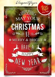 Now, the difficulty you may meet is how to get the message across. Best Free Christmas And New Year Psd Flyers To Promote Your Event