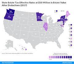 State Estate Tax Chart State Inheritance And Estate Taxes Rates Economic Implications And The Return Of Interstate Competition Tax Foundation