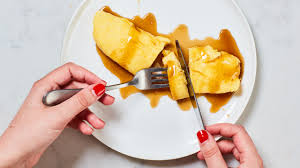 Recipes and ingredients vary widely but the dish contains potatoes, fat, usually onions and often pieces of meat. This Sweet Omelet Is Way Better Than It Sounds Epicurious