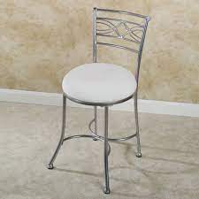 Overall, vanity chair is 27h; Fresh Tall Vanity Stool 24 Inch Tall Vanity Stool High Vanity Stool How Tall Bathroom Vanity Stool Tall B Vanity Chair Bathroom Vanity Chair Vanity Stool
