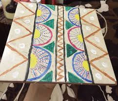 رسم على السيراميك بألوان اكريلك كنت فاضية وشفت اختي الصغيرة عندها واجب في الفنية ومحتارة إ يش ترسم قلت لها هاتي اطلع لك إبداعي quilts decor home decor