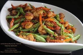 Cara membuat tumis kacang panjang enak dan sederhana. Amie S Little Kitchen Kacang Buncis Tumis Pedas Berapi
