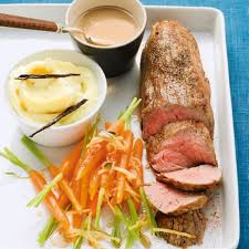 Kalbsfilet Mit Cognacsauce Und Kardamom Mohren Rezept Kalbsfilet Weihnachtsbraten Rezept Rezepte