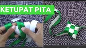 Istri dari bpk wahid kurniawan. Kreasi Natal Dari Pita Jepang How To Make Ketupat From Ribbon Cara Membuat Ketupat Dari Pita Dubai Khalifa