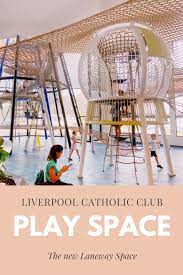 The liverpool catholic club has a large complex including clubrooms, function centre and a hotel. Liverpool Catholic Club Laneway Play Area The Kid Bucket List