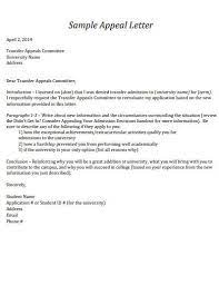 Sample appeal letter for employment reconsideration. Free 10 School Appeal Letter Samples Templates In Ms Word Pdf