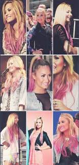 34 Ideas Hair Pink Ombre Demi Lovato For 2019 Demi Lovato Hair Color Demi Lovato Blonde Hair Demi Lovato Hair