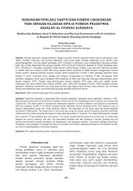 Formulir dan syarat pendaftaran siswa baru mi al fithrah surabaya 30 september 2013. Pdf Relationship Between Santri S Behaviors And Physical Environment With Ari Incidence In Assalafi Al Fithrah Islamic Boarding School Surabaya