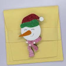 snowman brooch