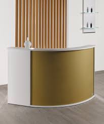 Try magma gold granite or golden crystal granite for warmer color schemes. Form Reception Desks Products Hairdressing Furniture Salon Ambience