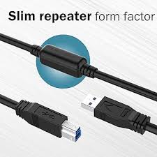 Newnex [Slim Profile Repeater Box] FireNEX-uLINK USB 3.0 16 Meters/ 50  Feet, A to B Active Repeater Extension Cable : Buy Online at Best Price in  KSA