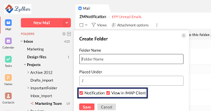 Custom Folders For Your Emails Zoho Mail