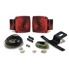 Auto Tires Utility Trailer Kit Lighting