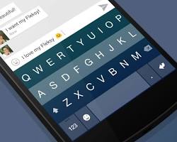 Image of Fleksy Android keyboard app