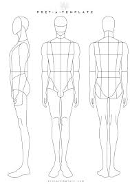 Female body from three angles. Female Body Sketch Template At Paintingvalley Com Explore Collection Of Female Body Sketch Template