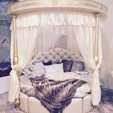 Treat yourself to the round bed frame and. 19 Extravagant Round Bed Designs For Your Glamorous Bedroom Glamourous Bedroom Luxurious Bedrooms Bed Design