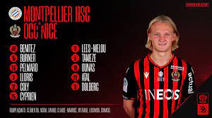 Сообщить о нарушении правил этим дополнением Ogc Nice On Twitter This Is The Way Les Aiglons Will Start This Evening A First Game In The Red And Black For Kasper Dolberg A First