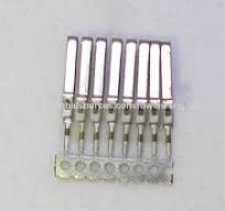 Progressive Die Precision Metal Stamping Connector terminals for Micro Clip