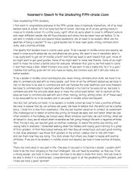 Get it as soon as thu, jun 24. 5th Grade Graduation Speeches By Students Fill Online Printable Fillable Blank Pdffiller