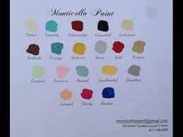 Monticello Paint Choosing Colors You