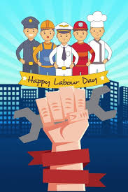 أيار مايو عيد العمال بناء الكرتون الإعلان 1 مايو يوم العمل بناء رسوم Cartoon Background Labour Day Poster Drawing