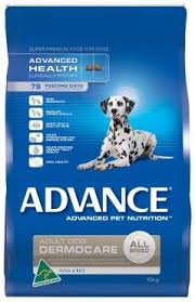 Advance Adult Dermocare Tuna Rice A Complete And Balanced Diet Designed To Promote And Maintain Skin And Coat Healh For Dogs Premium Dog Food Compare Dog Food Dog Food Recipes