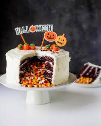 1001 Exemples De Deco De Gateau D Halloween Facile A Realiser Soi Meme En 2020 Gateau Halloween Facile Gateau Halloween Recette Gateau Halloween