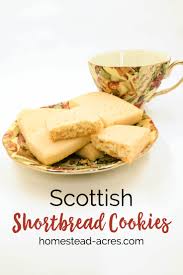 Scottish shortbread cookies recipe & video. The Best Scottish Shortbread Cookies Homestead Acres