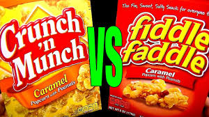 Cracker Jacks Vs Fiddle Faddle Vs Crunch 'N Munch Review! - Youtube