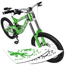 Bike Decor Gecko Sticker