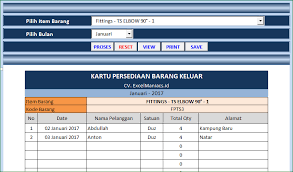 Maybe you would like to learn more about one of these? Aplikasi Excel Stock Persediaan Barang Versi 3 Excelmaniacs